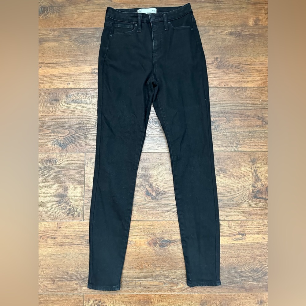 RSQ ~Curvy High Rise Skinny Black Jeans size 1/25w